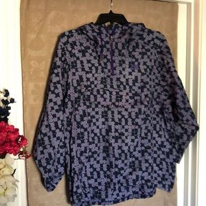 Vintage Nike hooded rain jacket size large